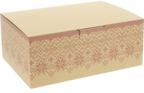 ratioform | Blitzbox Strickmuster | VE 20 Stk | Innenmaße 305 x 215 x 120 mm