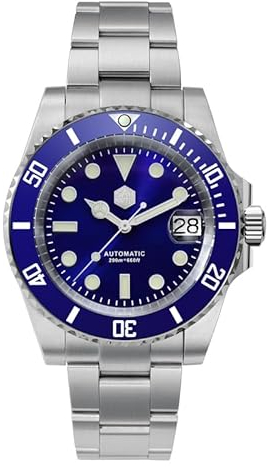 San Martin Diver Ghost Luxuriöse Herren-Armbanduhr, Saphirglas, NH35, automatisch, mechanisch, Edelstahl, Taucharmbanduhren, V 3
