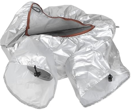 Toddmomy Practical Foot Tub Cover Heat Insulating Fumigation Hood for Pedicure Soaking Baths