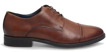 Bata 24H Herren Leder-Derby Schnürschuhe klassisch elegant