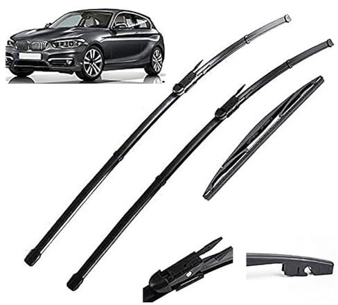 FALMDCQ Auto-Wischerblätter, Kompatibel für BMW 1 Series F20 2012-2018, Streifen aus Naturkautschuk, Ersatzblätter, Scheibenwischer
