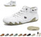 Scarpe Beck in pelle fatte a mano in Italia da uomo, stivali alti da esterno antiscivolo, leggeri e comodi, unisex, for escursioni, campeggio e guida, stivali Chukka for tutte le stagioni(Bianco,45 EU