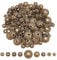 UNICRAFTALE 198 Stück 9 Stile Perlenkappen Metallperlen Endkappen Abdeckung Tibetischer Stil Vintage Filigrane Blumen Perlenkappen Abstandskappen Perlen Für Ohrringe Armbänder Schmuckherstellung