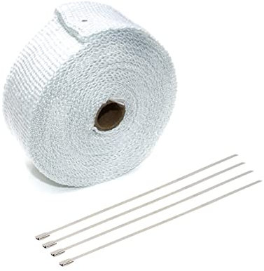 Hitzeschutzband 1, 5mm X 25mm X 5m aus Faser für Motorrad