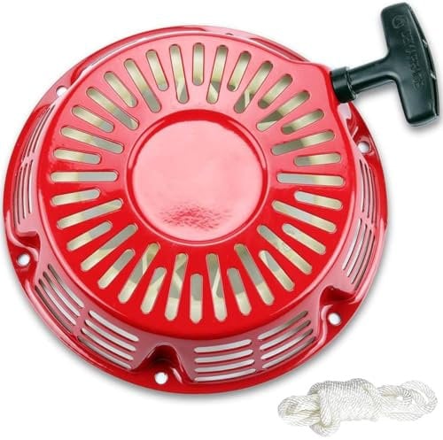 Qiuwanzia GX340 GX390 Lanceur pour Moteur pour Honda GX620 GX610 11hp 13hp Générateur pour Clones 339cc 389cc 420cc 439cc nettoyeurs Haute Pression Démarrage à Rappel+Corde+Tasse de Démarrage
