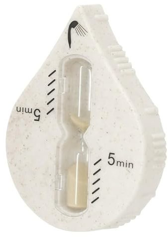 Sablier Douche – Minuteur Douche – 5 Min – Écologique – Enfants (Style 4 - Paille de blé)