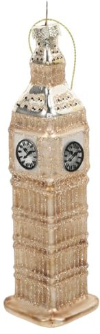MAGICLULU Hängende Big Ben Uhr Als Weihnachtsbaum Ornament Dekoratives London Modell Für Stilvolle Wohnzimmer Und Partydekoration Kreative Für Festlichkeiten