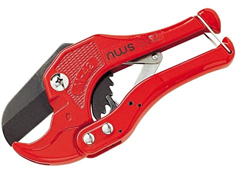 Rohrabschneider für Kunststoffrohre, Schnittpräzision, ergonomisches Design, verstellbar, ideal für Heimwerker und Reparaturen im Haushalt.