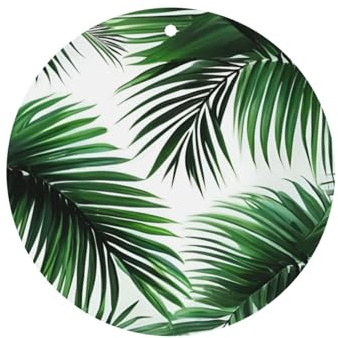 Palm Tree. Printing 10 Pieces Air Freshener Car Hanging Cards Air Freshener Sheets With Rope For Cars Home