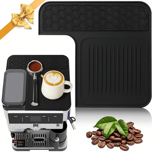 Obermatte für Ninja Luxe Cafe Premier ES601EU & ES701EU, schützt die Oberfläche, kratzfest, leicht zu reinigen, hitzebeständig, rutschfeste Silikonmatte für Ninja Luxe Cafe Kaffeemaschine Zubehör