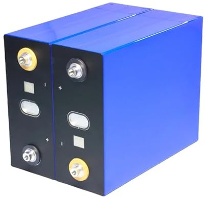Batterie Rechargeable LiFePO4 3,2 V 340 Ah, 10000 Cycles, adaptée aux systèmes d'énergie Solaire Marins, caravanes et caravanes 12 V 24 V 48 V(3.2V 340Ah 4pcs)