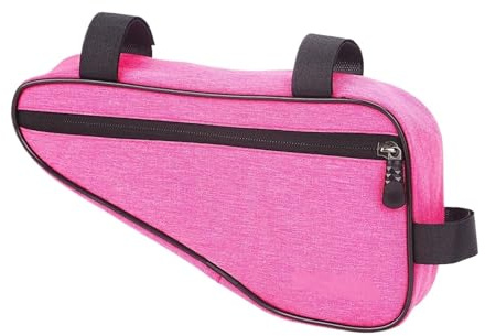 HBPYOLW Schnellspanner-Fahrrad-Oberrohr-Dreieckstasche, Rahmen-Vorderrohr-Werkzeugtasche(H)