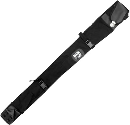 Budodrake Hanbo Tasche mit Schultergurt und Metallverschluss, Schwarz, Tragetasche für Kampfsport