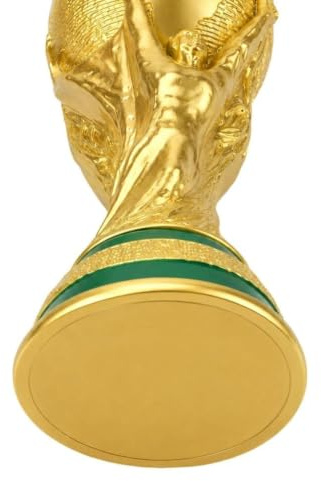 Réplique de trophée Coupe du monde de football, coupe champion en résine pour fans, souvenir de football, cadeau décoratif pour bureau, bar, fête, 13 cm (21 cm)