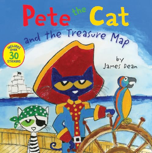 Pete the Cat and the Treasure Map: A Swashbuckling Adventure for Kids