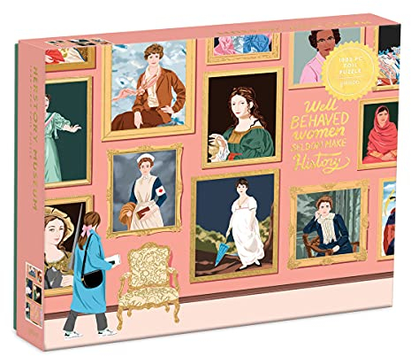 Galison Herstory Museum 1000 Piece Foil Puzzle