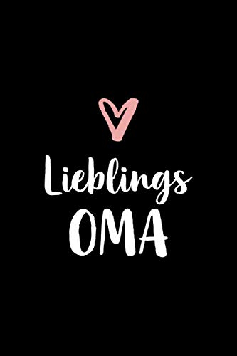 Lieblingsoma: Oma mit Herz Noizbuch Seiten blanko