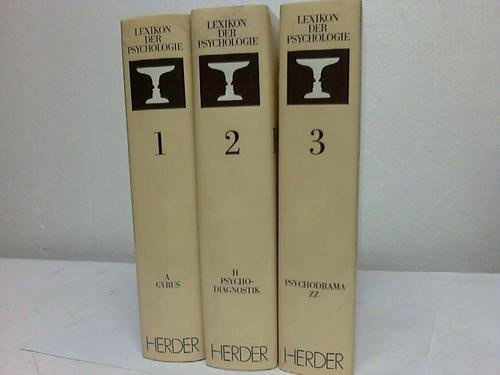 Lexikon der Psychologie: A - Gyrus