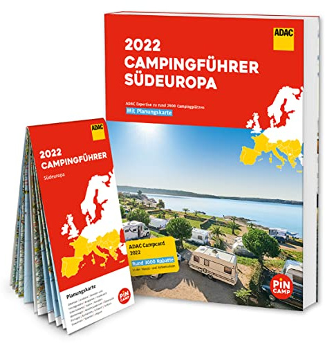 ADAC Campingführer Südeuropa 2022: Mit ADAC Campcard und Planungskarten