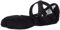 Capezio Women's Hanami Canvas Ballet Shoe Flat, Black, 8 UK