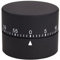 Efalock Minuteur mécanique Rond Noir, 8x8x6cm