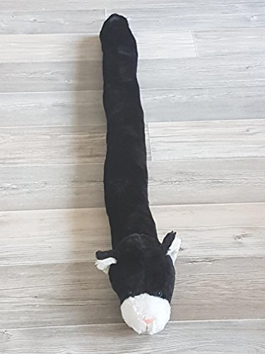 Zugluftstopper Windstopper Türvorleger Zugluft Tiere Plüsch 90cm Energiespar Katze