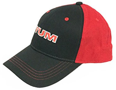 Osfm Yum Baits Hut Cap Angelköder Weichplastik Wurm Grub verstellbar Rot Schwarz B8