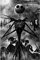 The Nightmare Before Christmas Storm Unisex Poster schwarz/weiß