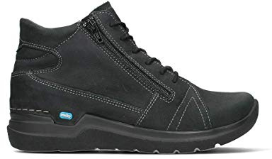 Wolky Why Hohe Schnürschuhe Nubukleder rot Größe