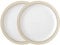 Denby 16048804 Linen 2 Piece Medium Plate Set