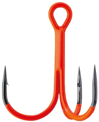 BKK Drillinge Spear-21 UVO UV Drillingshaken Raubfisch Haken # 2-5 Stück