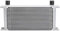 Refroidisseur d'huile, 19 rangées Type britannique Moteur Moteur Refroidisseur d'huile Radiateur Transmission Système de refroidissement Argent