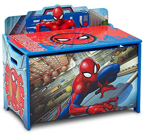 Delta Children Deluxe Toy Box, Spider-Man