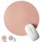 Doppelseitiges Mauspad, Office Mauspad mit genähter Kante, rutschfeste PU-Leder-Desktop-Mausmatte Wasserdicht für PC, Laptop, Homeoffice und Büro (Rosa und Silber)