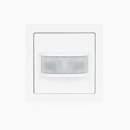 Busch-Jaeger 62762 UJ-84-WL Busch Wächter 180 Flex Wireless Komplettset Komfort-Sensor Selectlinse Relais-Einsatz Abdeckrahmen 1-Fach Studioweiß Future Linear 2CKA006200A0195