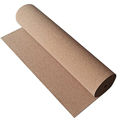 Plaque de liège au mètre - Dimensions : 1 rouleau de 10 m - 2 mm, 3 mm, 4 mm, 6 mm, 8 mm, 10 mm (2 mm)