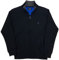 Coveri Felpa Giacca Pullover Aperta Uomo Sportiva con Cerniera Zip Intera Cotone (XXL - Nero)