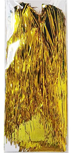 YYCRAFT Eiszapfen Lametta 3000 Stränge, Gold