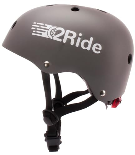 SUN BABY Kids Bicycle Helmet Size S 50-54 cm - Graphite