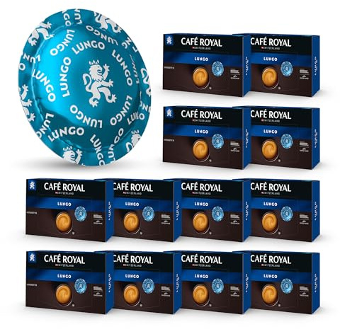 Café en Dosettes - Café Royal Pro | 12 x 50 - Compatibles avec les Machines à café Nespresso®* Professional - Saveur Lungo