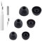 Aiivioll 6-Piece Silicone Ear Tips Set for Beats Fit Pro/Studio Buds With Cleaning Pen 3-in-1 Kit, Replacement Tips (S/M/L) Black