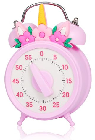 Vspek Temporizador Visual de Cuenta Regresiva de 60 Minutos - Herramienta de Gestión del Tiempo para Cocina, Niños y Adultos (Florida)