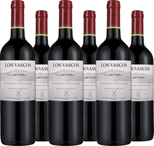 Viña Los Vascos 6er Vorteilspaket Los Vascos Cabernet Sauvignon 2021 (6 x 0.75 l)