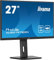 iiyama Monitor Desktop XUB2797QSN-B1-27, QHD LED, IPS, 2560 x 1440/100Hz, 1H1DP1C, HAS, RJ45, Black