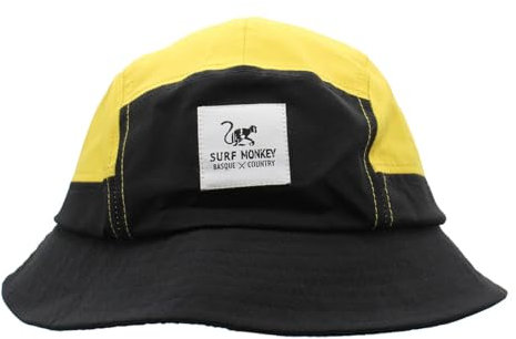Surf Monkey Boonie Hat Fischermütze für Damen und Herren, wasserdicht, Einheitsgröße, Schwarz , One size