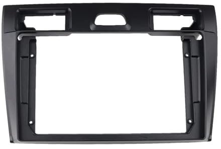 LiuROSE Autoradio Mascherina Telaio per Ford Fiesta 2006-2011,Radio Multi-Funzione Borsette Telaio Lettore CD Custodia dello Schermo
