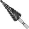 Rarapop Upgrade M35 Cobalt Step Drill Bit with Ultra TiAIN Coating, 4-20mm Step Bit with Double Spiral Flute, 1/4 Hex Shank for Hard Metal, Stainless Steel, Aluminum, Copper, Wood (4-20mm)