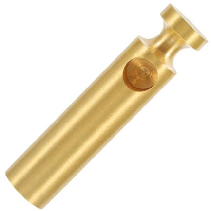 ARTIBETTER 1 Pièce Accessoires de colonne de clôture Connecteur en laiton Accessoire de vin Raccords en laiton Connecteur Garde-Fou petits supports de garde connecteurs de garde-corps Golden