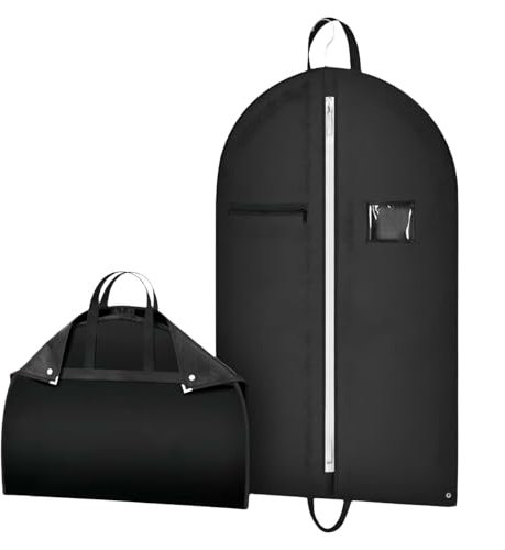 MHwan Kleidersack Anzug, 100 x 60 cm Hochwertiger, Robuster, Staubdichter Anzugtasche, Wasserdicht, Feuchtigkeitsbeständig, Geruchsneutral, Verschleißfest, Geeignet für Anzüge, Jacken, Reisen