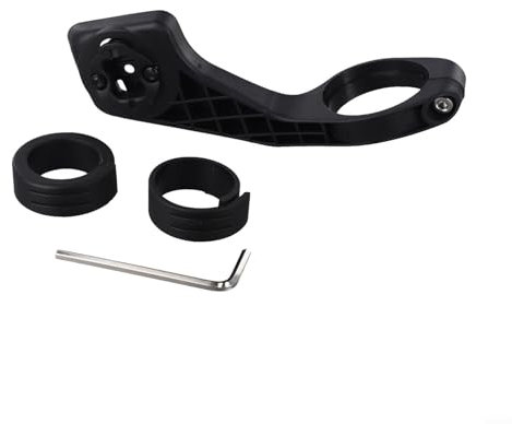 For Garmin Edge Bicycle GPS Holder, Bike Computer Mount for iGPSPORT, Black Color, ABS Material